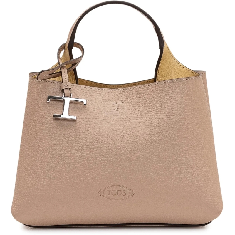 Tod's Tote Borsa a Spalla Apa Sacca Micro taupe