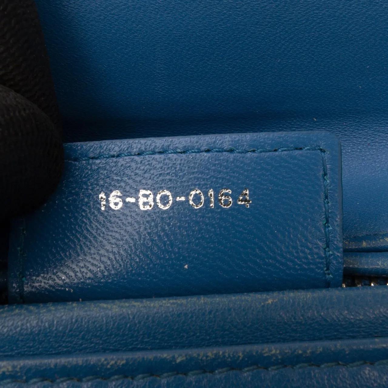 Thumbnail - Christian Dior Hobo Bags - Medium Lambskin Cannage Lady Dior - Gr. unisize - in Blau - für Damen