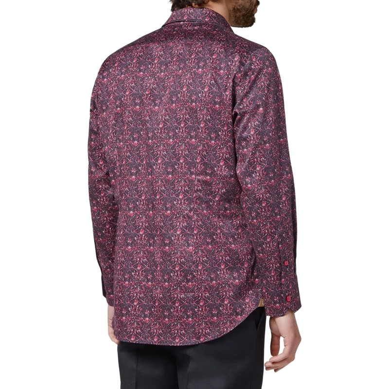 BILLIONAIRE Hemd Hemd Slim Fit Crest rot(Image 2)