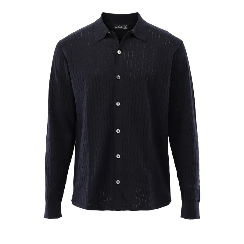 VAN LAACK  Pullover Uni dunkel-blau