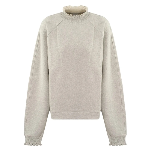 RANDOM IDENTITIES Hemden Long-Sleeved Cotton Sweatshirt Neutrals