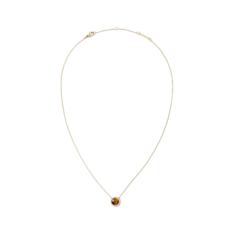 Daniel Wellington Choker Audrey Tiger Eye Choker Gold