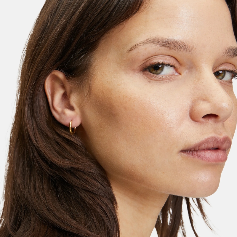 Liebeskind Berlin Ohrstecker Edelstahl The Organic Creole gold(Image 3)