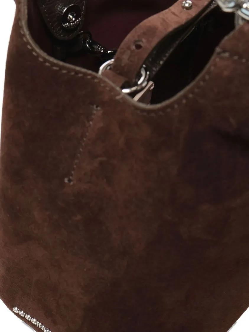 Coccinelle Crossbody bags C-Easy Suede in bruin