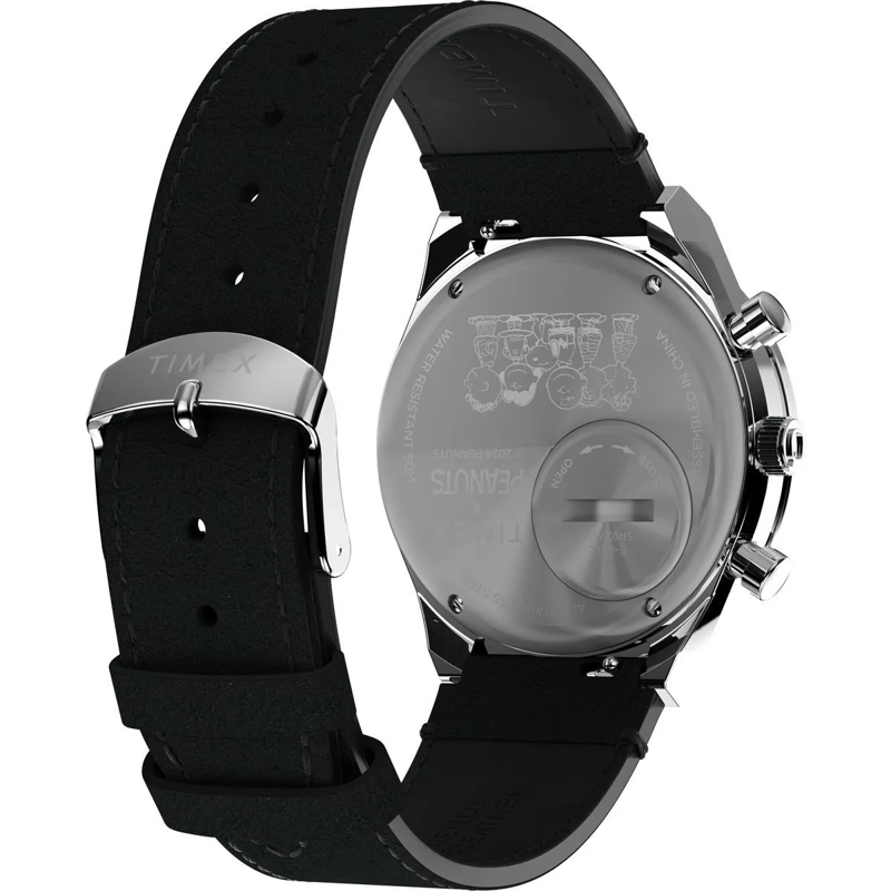 Timex Chronograph Quartz Analog Chronograph Q Timex Chronograph X Pe schwarz(Image 5)