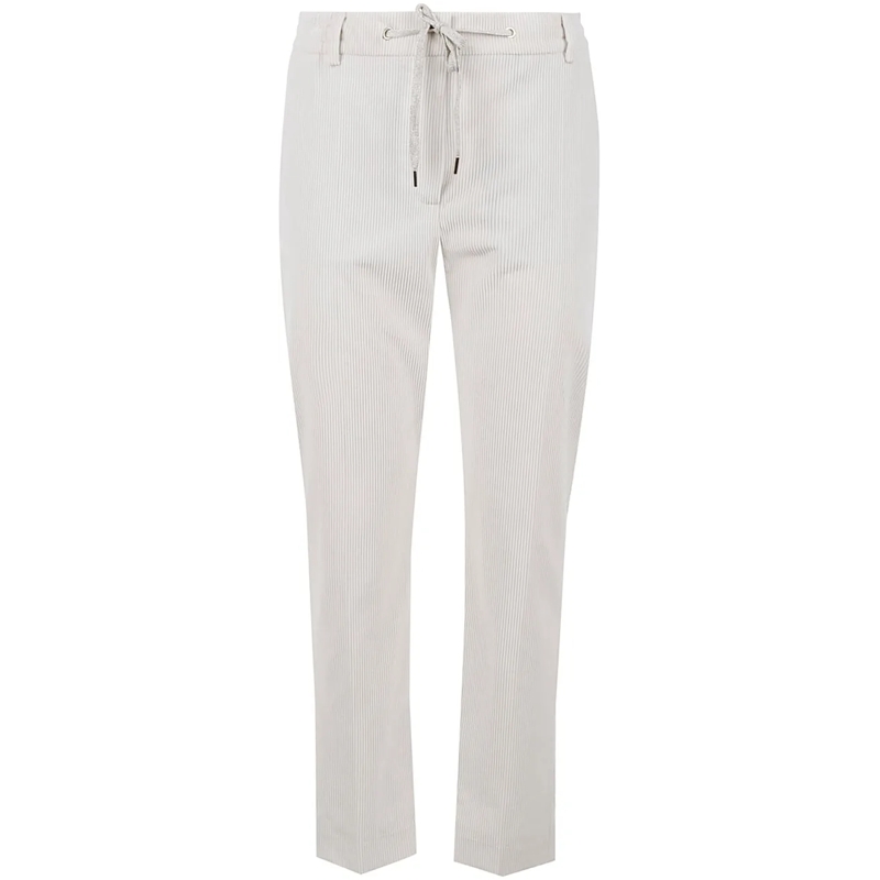 Eleventy  Trousers Ivory weiß