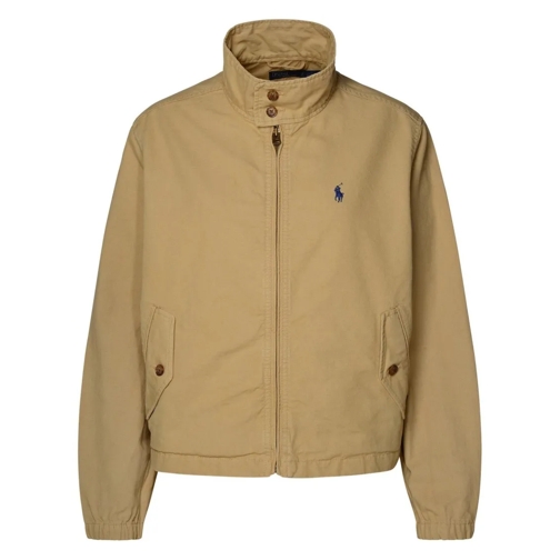 Polo Ralph Lauren Overgangsjas Beige Cotton Jacket Neutrals