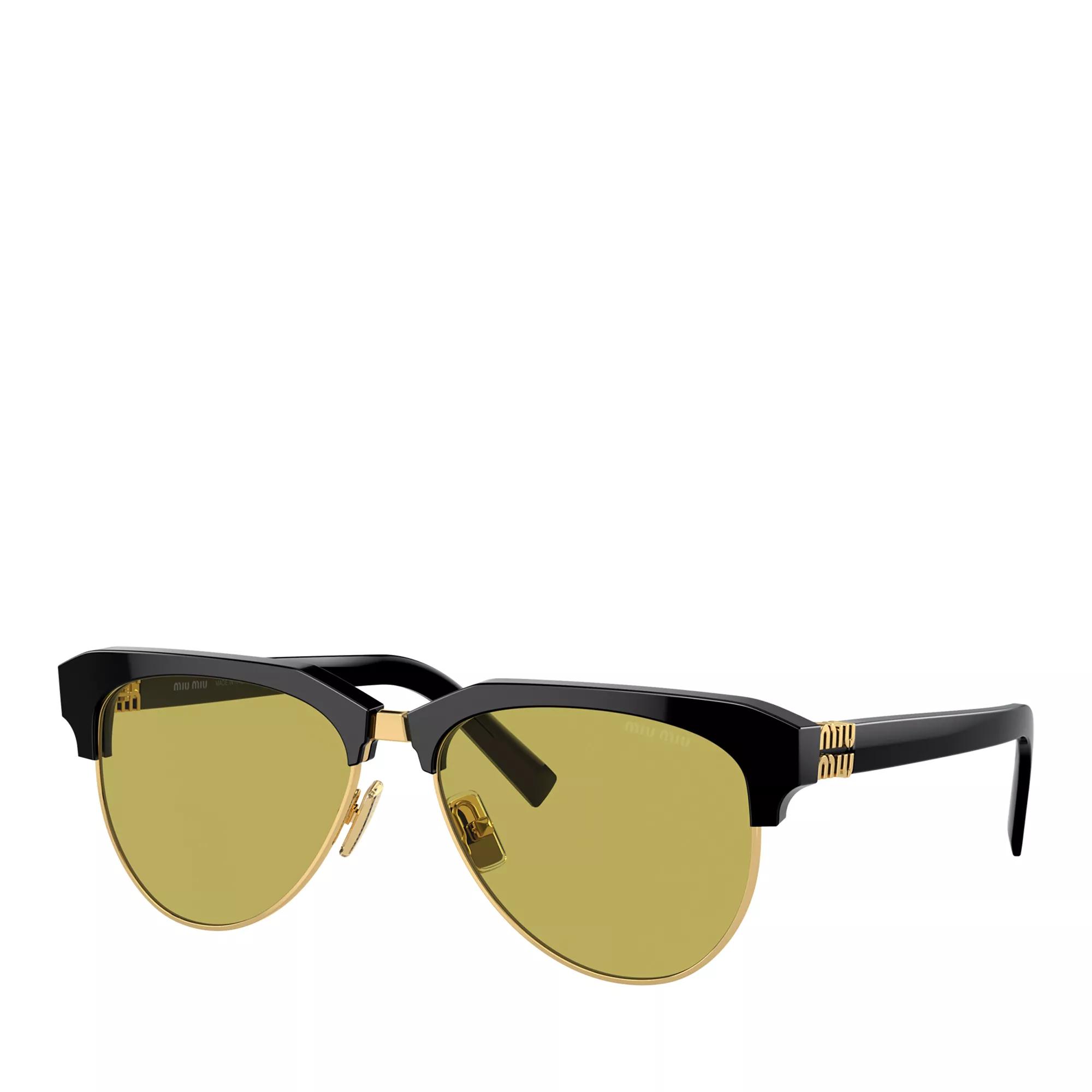 Miu Miu Sonnenbrille - 0MU 09ZS 57 1AB07O - Gr. unisize - in Schwarz - für Damen