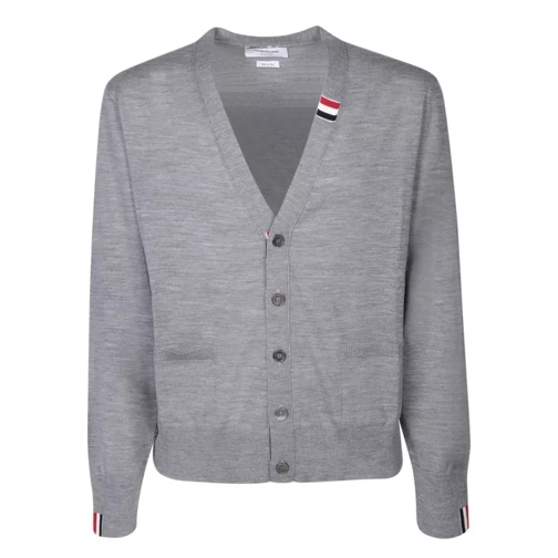 Thom Browne Relaxed Fit Cardigan Grey 