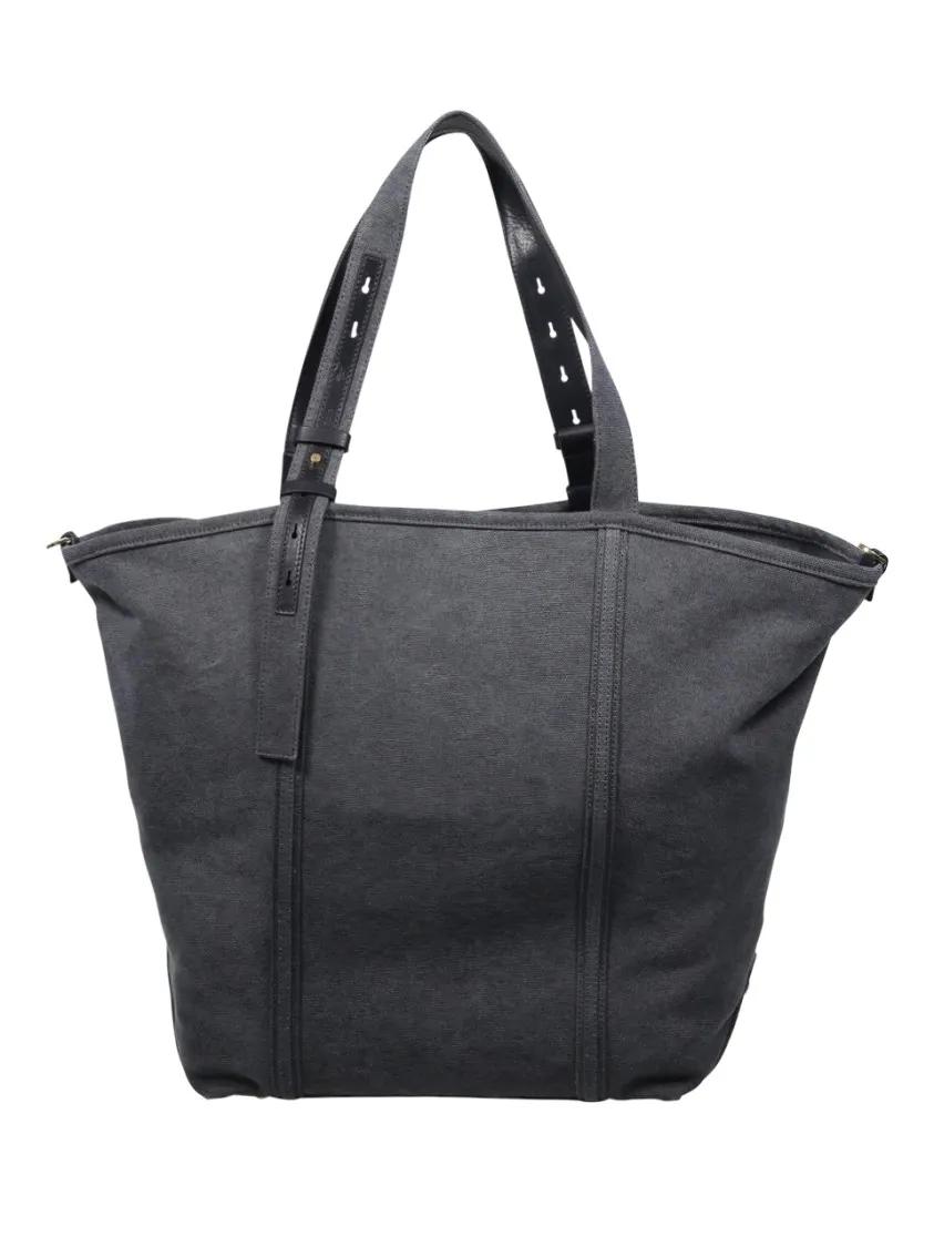 Golden Goose Shoppers & Totes Shopping 24.7 Ew Canvas Tye Dye in grijs