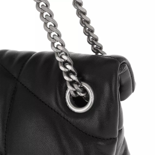 Saint Laurent Sac à bandoulière LouLou Monogram Shoulder Bag M Leather Black (Image 8)
