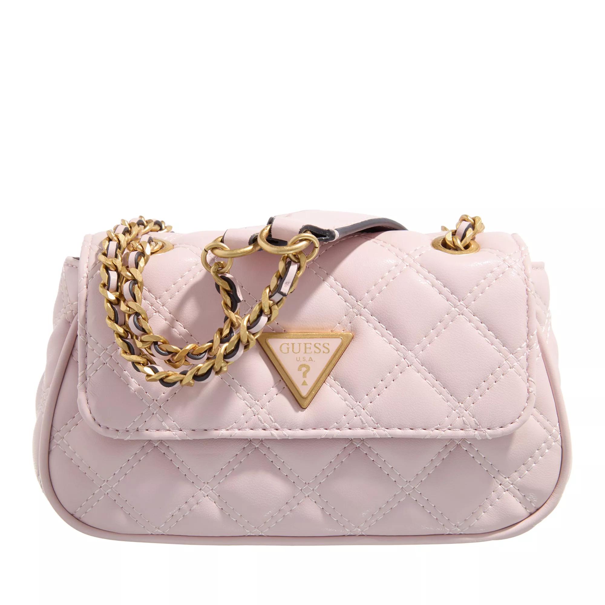 Guess Giully Mini Cnvrtble Xbdy Flap Light Rose | Crossbody Bag