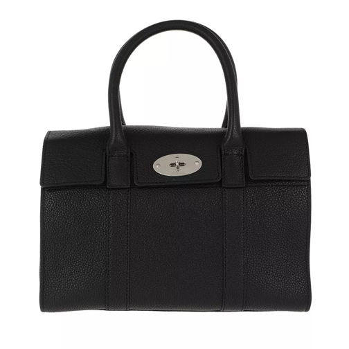 Mulberry Small Bayswater Tote Candy Black Silver Toned Tote