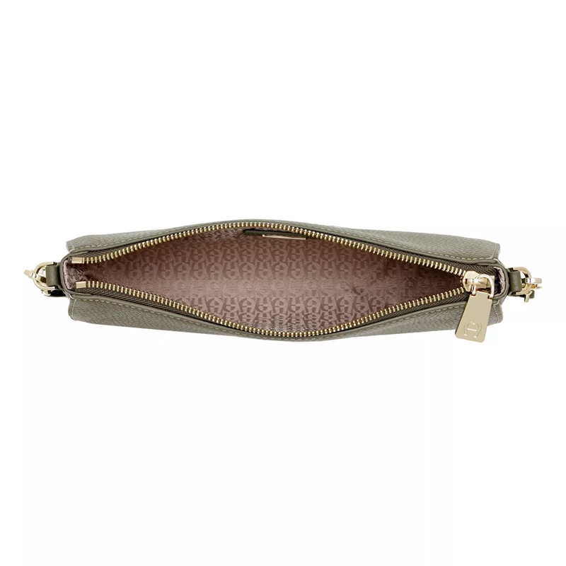AIGNER Pochette Ivy Handle Bag Moss Green(Image 7)