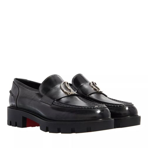 Christian Louboutin Moc Lug Loafers Silver Loafer