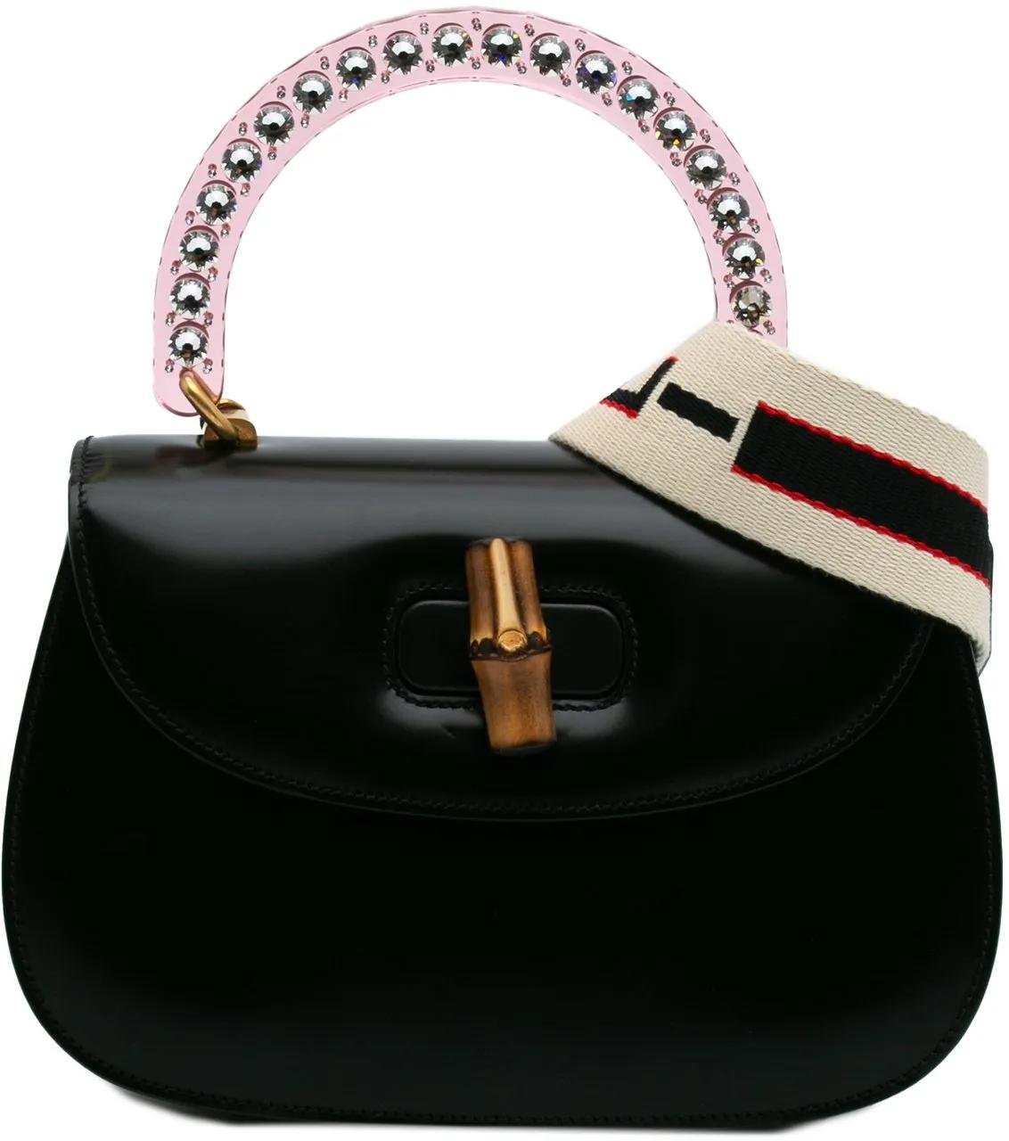 Gucci Hobo Bags - Limited Edition Medium Calfskin Acrylic Classic 2 - Gr. unisize - in Schwarz - für Damen