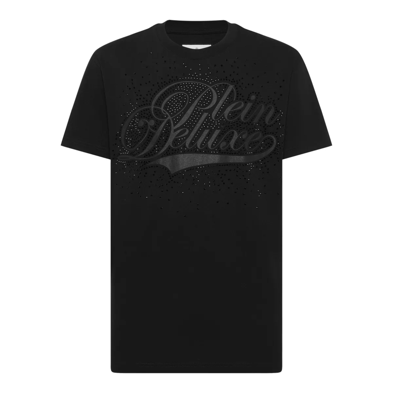 Philipp Plein T-Shirt T-Shirt Round Neck Ss Embellished schwarz