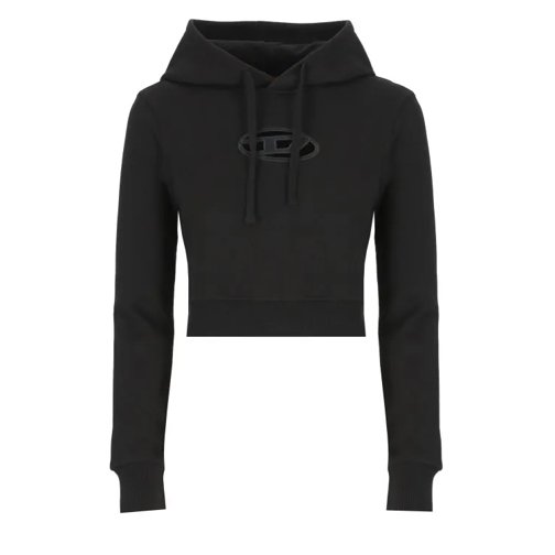 Diesel  Hoodie With Logo Black