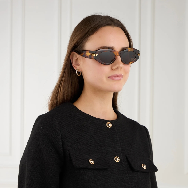Bottega Veneta Sonnenbrille BV1322S-002 Havana-Havana-Brown(Image 2)