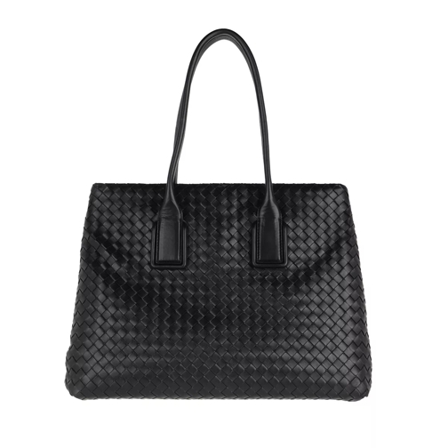 Bottega Veneta Medium Shopping Bag Leather Black Shopper