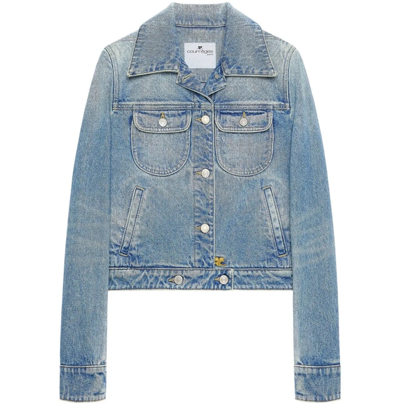 Courrèges Übergangsjacke Jackets Denim blau