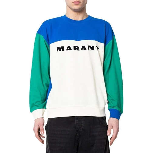 Isabel Marant  AFTONE SWEAT SHIRT EMERALD mehrfarbig