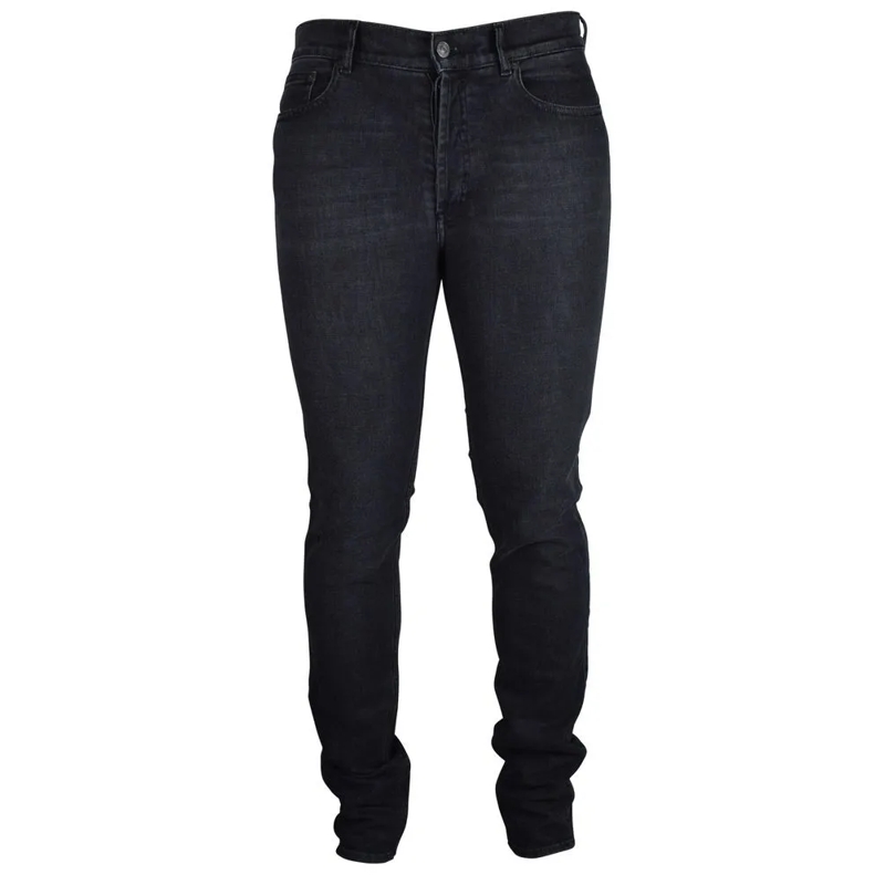 Givenchy Jeans Slim Fit Stretch Cotton Jeans Black