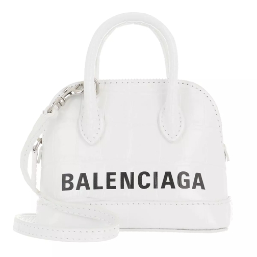 Balenciaga Ville Mini Crossbody Bag Optic White Mikrotasche