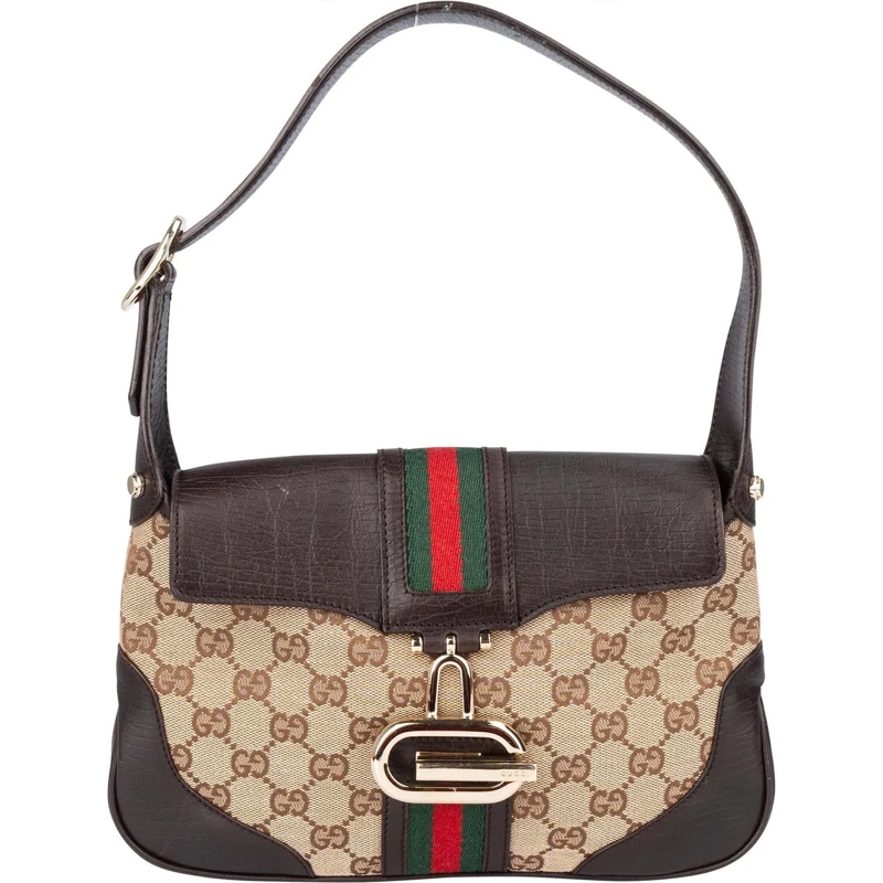 Gucci Schultertasche Gucci GG Monogram Jackie Handbag mehrfarbig