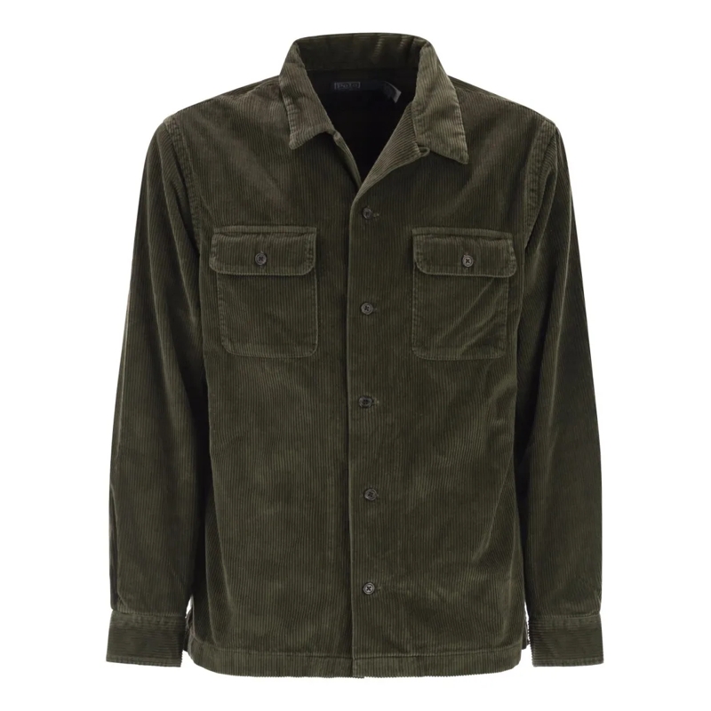 Polo Ralph Lauren  Corduroy Shirt Jacket Black