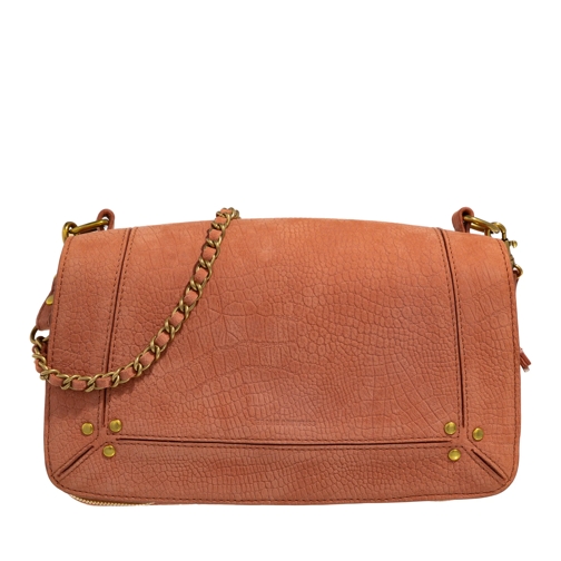 Jerome Dreyfuss Crossbody Bag Bobi Imprime Croco Terracotta