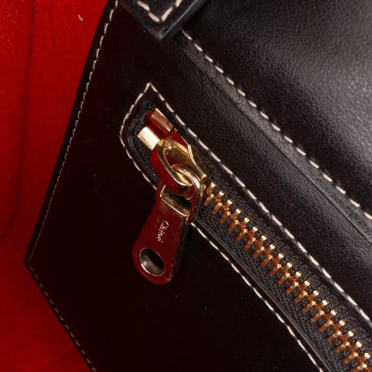 Thumbnail - Chloé Hobo Bags - Small Wool Woody Satchel - Gr. unisize - in Rot - für Damen