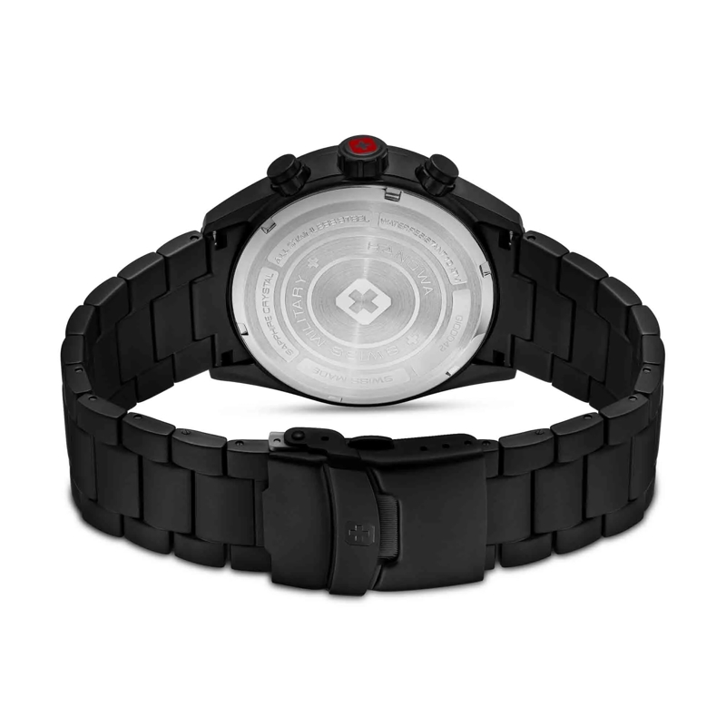 Swiss Military Hanowa Automatikuhr Quarzuhr Navalus Pro Chrono schwarz(Image 3)