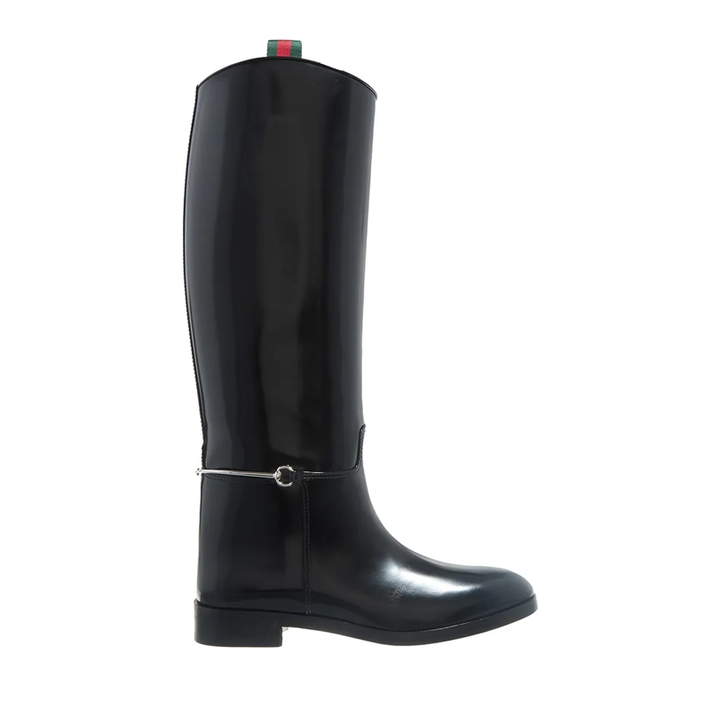 Gucci Stiefel Horsebit Boots Black