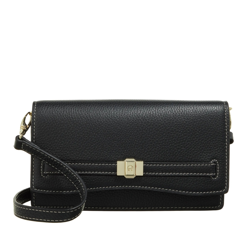AIGNER Wallet On A Chain Wallet on Chain Black