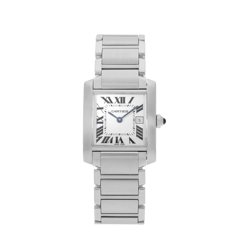 Cartier Automatikuhr Tank Weiß(Image 2)