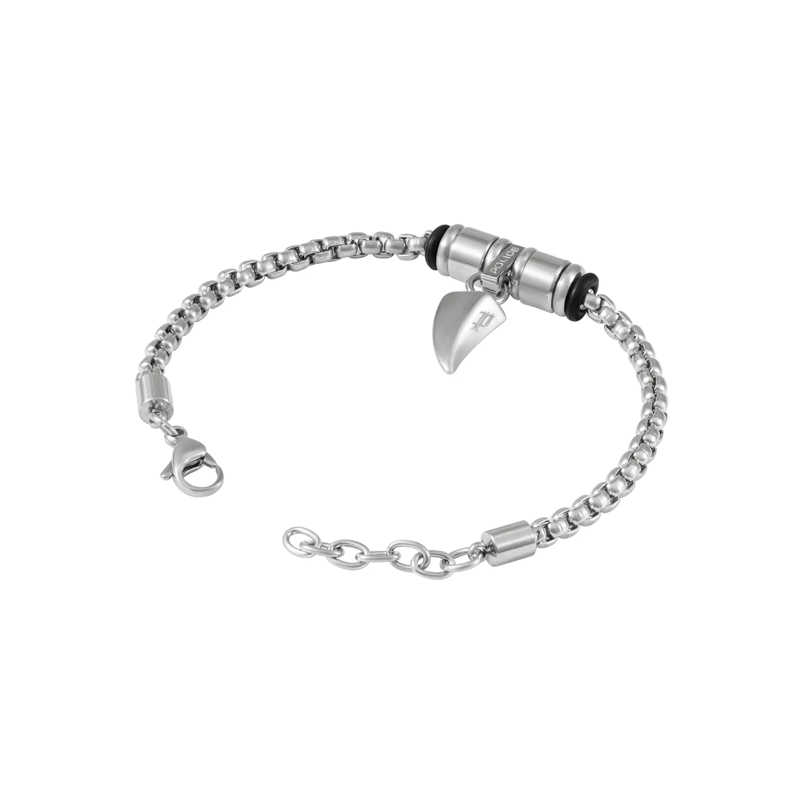 Police Armband Armband Serrator- Herrenarmband- Farbe: silber silber(Image 3)