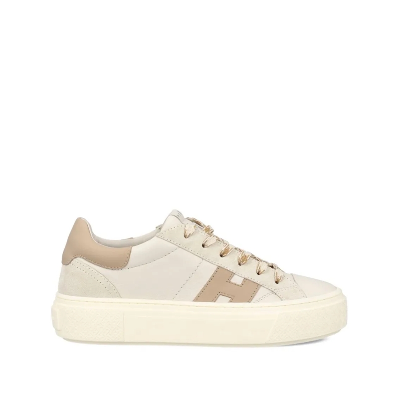 Hogan Lage-top sneaker Low-Top Sneakers With Silk And Nylon Construction Neutrals