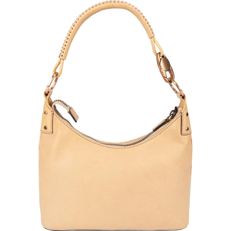 Gucci Schultertasche Gucci Classic Leather Hobo Bag beige