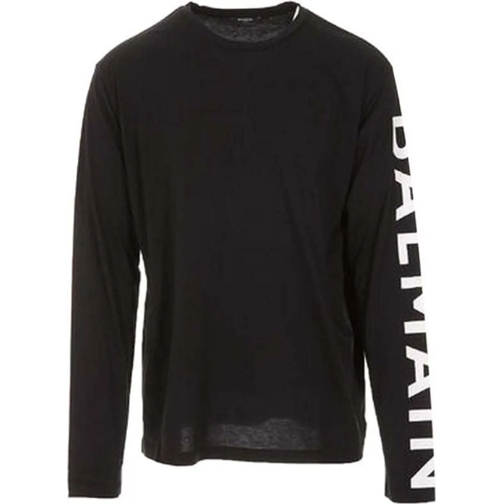 Balmain T-shirts T-shirt Black schwarz