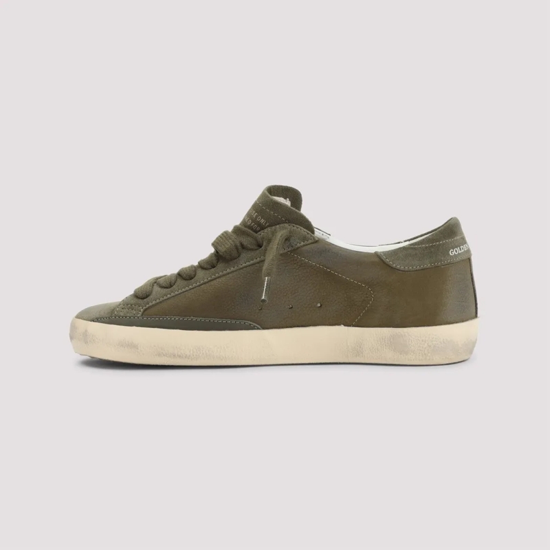 Golden Goose Lage-top sneaker Worn-In Olive Green Low-Top Sneakers Green
