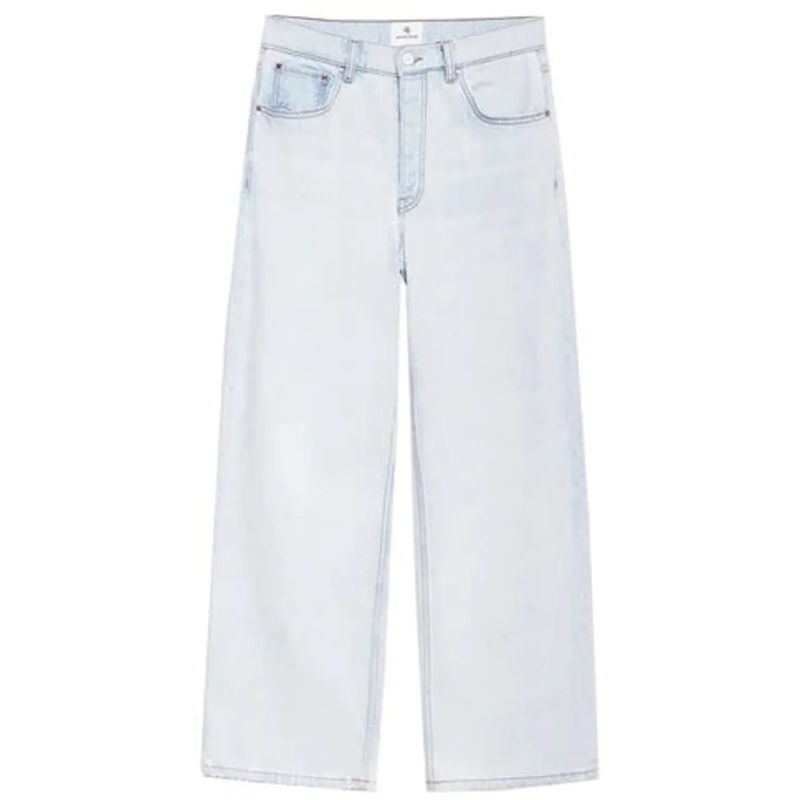 Anine Bing Jeans mit geradem Bein jeans manon blau