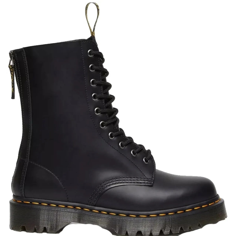 Dr. Martens Bottes Boots Nero Liscio schwarz