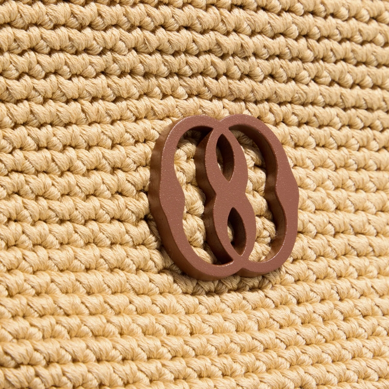 Bally Shopper Lace Tote Natural/Cuero+Oro(Image 4)