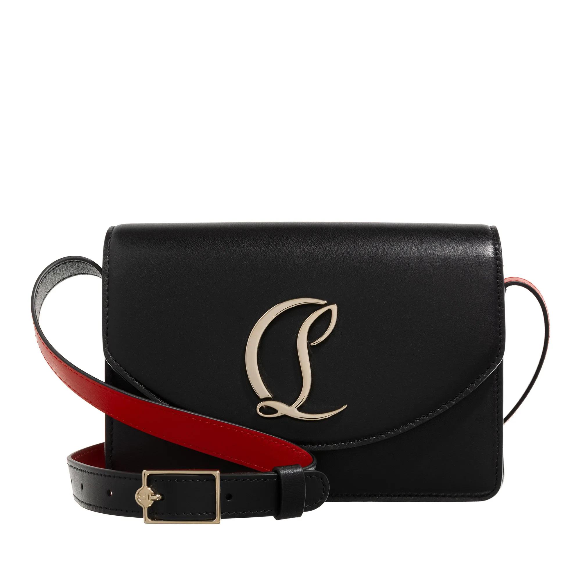 Christian Louboutin Crossbody Bags - Loubi 54 Nappa Leather Crossbody Bag - Gr. unisize - in Schwarz - für Damen