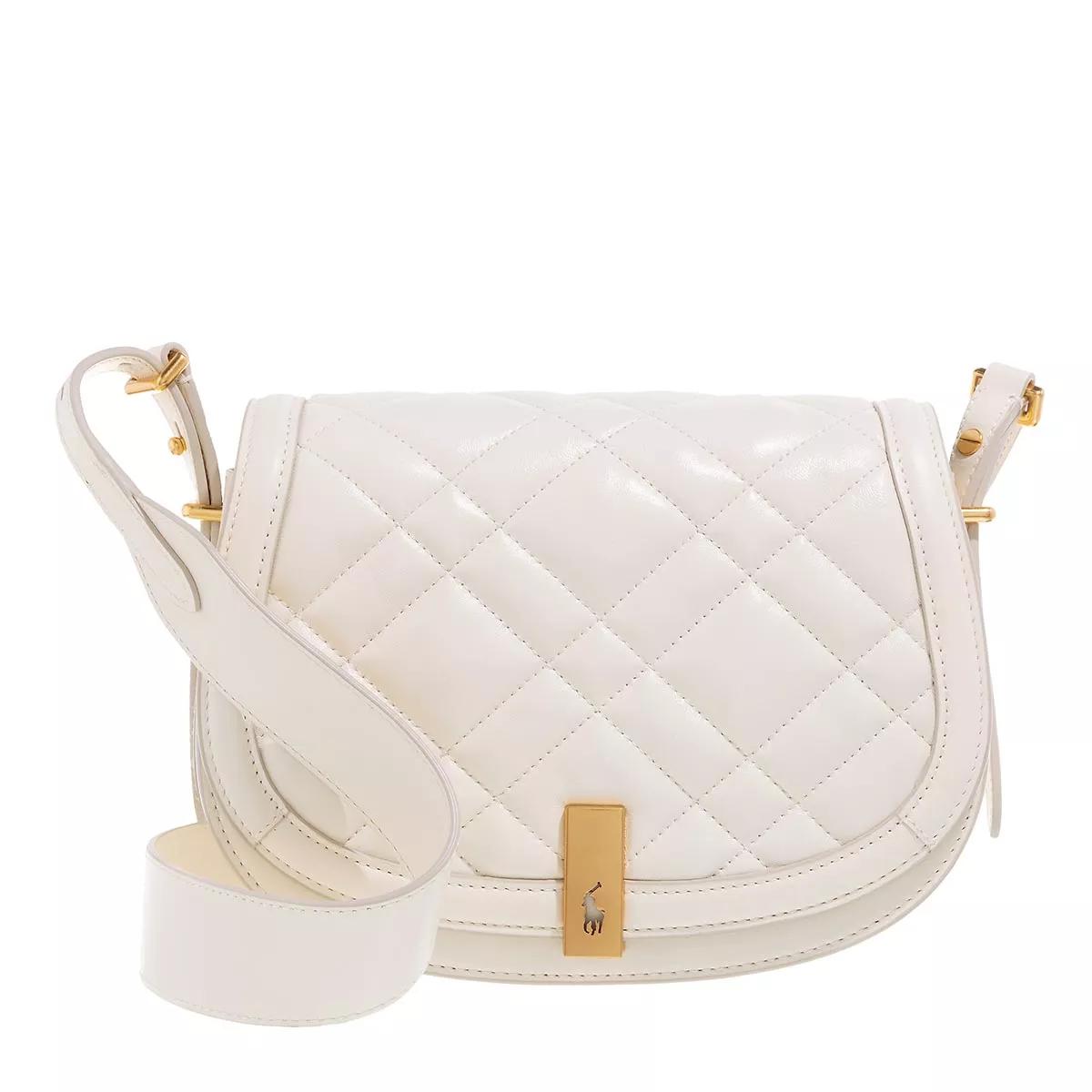 Polo Ralph Lauren Crossbody Bags - Saddle Crossbody Medium - Gr. unisize - in Creme - für Damen