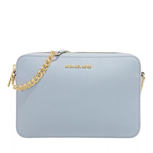 MICHAEL Michael Kors Jet Set Large Crossbody Pale Blue Borsetta a tracolla