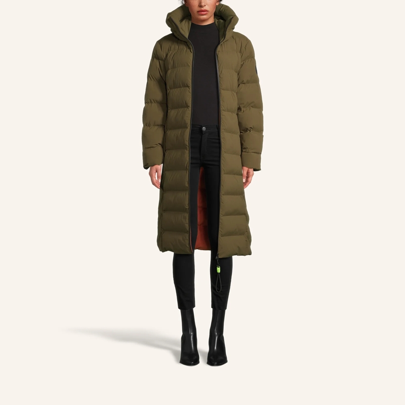 No1 Como Wintermantel Steppmantel SUSE khaki(Image 2)