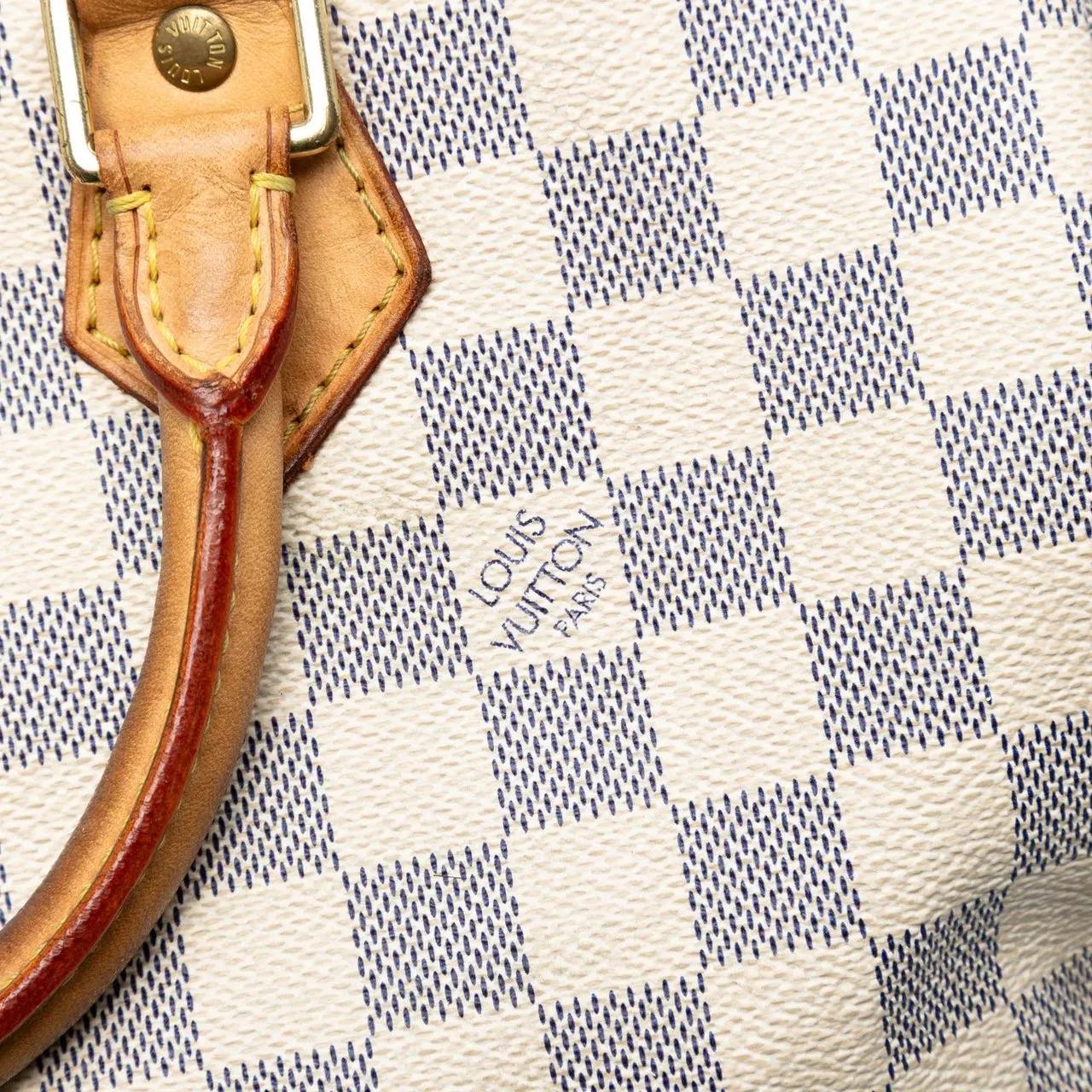 Thumbnail - Louis Vuitton Crossbody Bags - Damier Azur Speedy 30 - Gr. unisize - in Weiß - für Damen