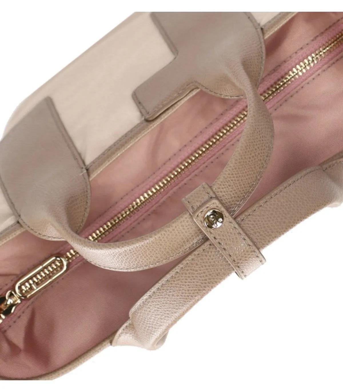 Furla Crossbody bags PIUMA S COLORBLOCK BALLERINA HANDTASCHE in beige
